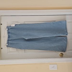 Good American JEANIUS WIDE LEG SWEATPANTS